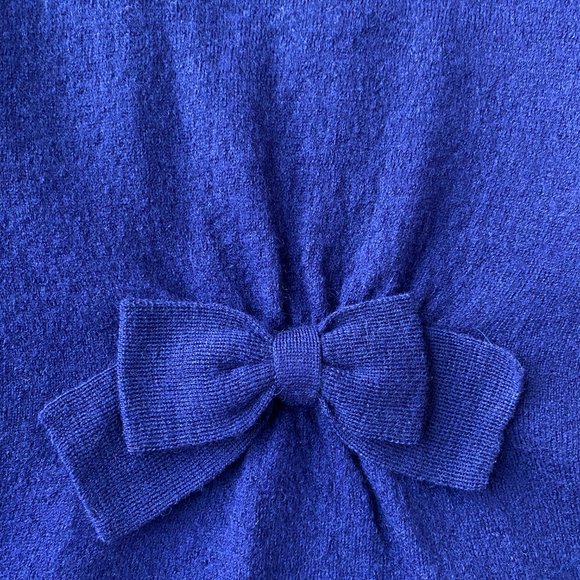 Marc Jacobs Purple Bolero Wool Cardigan with Black Jewels, Size L, Cropped - Picture 6 of 6